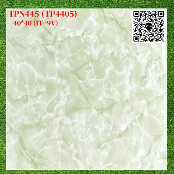 Gạch Men 40x40 Ốp Lát Giá Rẻ xanh ngọc TPN445