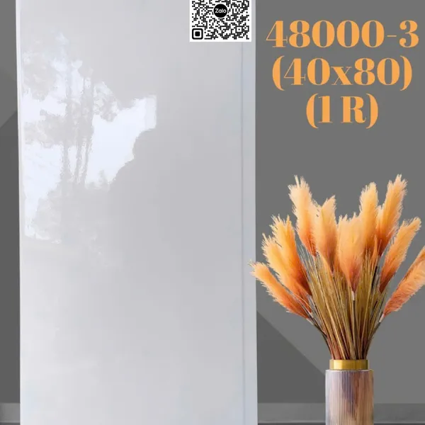 Gạch Men 40x80 Ốp Lát Trung Quốc trắng trơn líp cạnh 48000 - 3