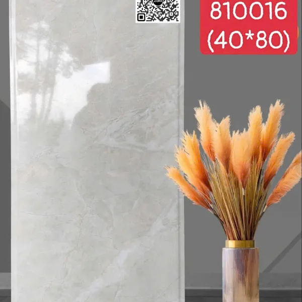 Gạch Men 40x80 Ốp Lát Trung Quốc xám vân đá 810016