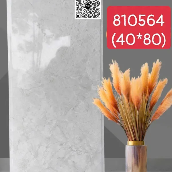 Gạch Men 40x80 Ốp Lát Trung Quốc xám vân đá 810564