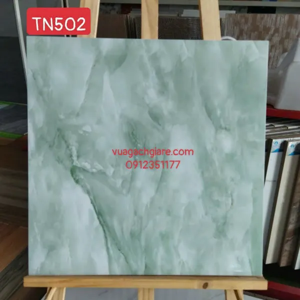 Gạch Men 50x50 Lát Nền TRUNG NGUYÊN xanh ngọc TN502 