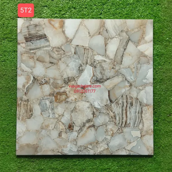 Gạch Men 50x50 Lát Nền Giá Rẻ vân đá 5T2