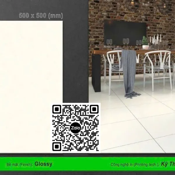 Gạch Men 50x50 Ốp Lát kem vàng C5002