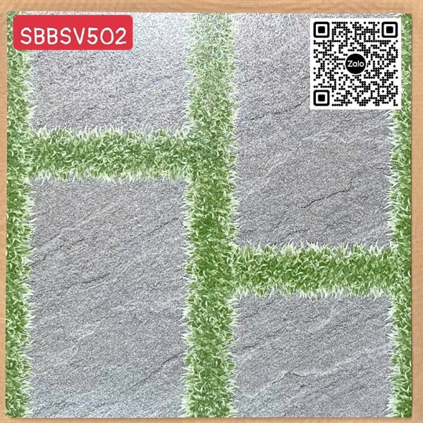 Gạch Men 50x50 Ốp Lát Sân Vườn Giá Rẻ đá cỏ SBBSV502