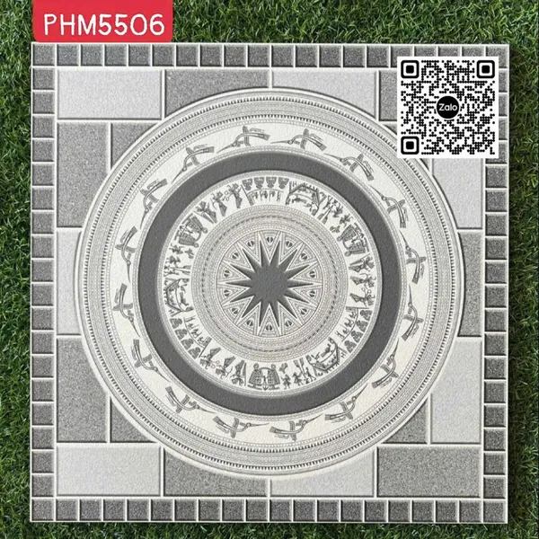 Gạch Men 50x50 Ốp Lát Sân Vườn Giá Rẻ đá ghép M5506