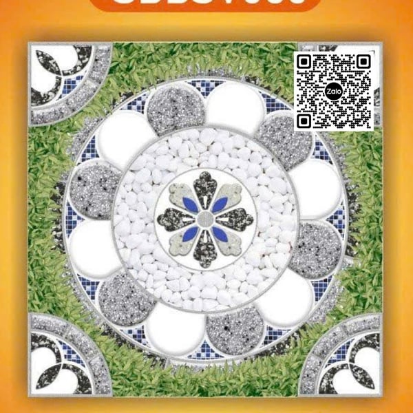 Gạch Men 50x50 Ốp Lát Sân Vườn Giá Rẻ đá sỏi SBBSV506