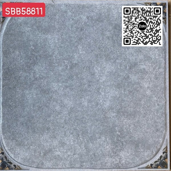 Gạch Men 50x50 Ốp Lát Giá Rẻ giả cổ màu xám SBB58811