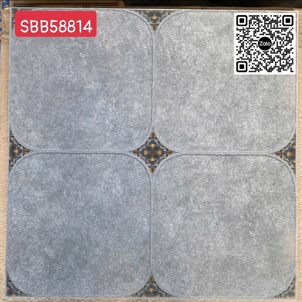 Gạch Men 50x50 Ốp Lát Giá Rẻ giả cổ màu xám SBB58814