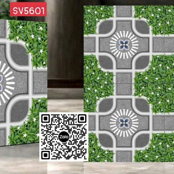 Gạch Men 50x50 Ốp Lát Sân Vườn Giá Rẻ đá cỏ SV5601