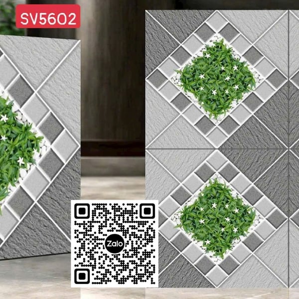 Gạch Men 50x50 Ốp Lát Sân Vườn Giá Rẻ đá cỏ SV5602