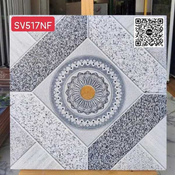 Gạch Men 50x50 Ốp Lát Sân Vườn Giá Rẻ đá ghép SV517NF