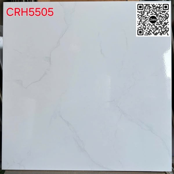 Gạch Men 50x50 Ốp Lát Giá Rẻ trắng vân khói CRH5505