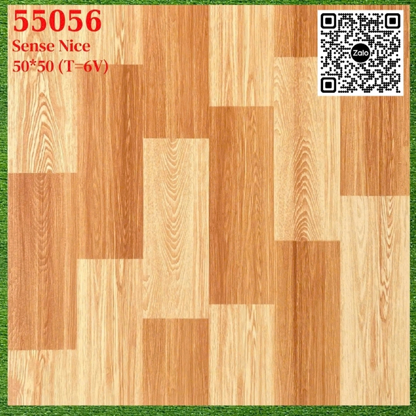 Gạch Men 50x50 Ốp Lát Giá Rẻ vân gỗ 55056