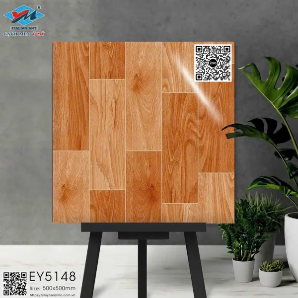 Gạch Men 50x50 Ốp Lát vân gỗ EY5148