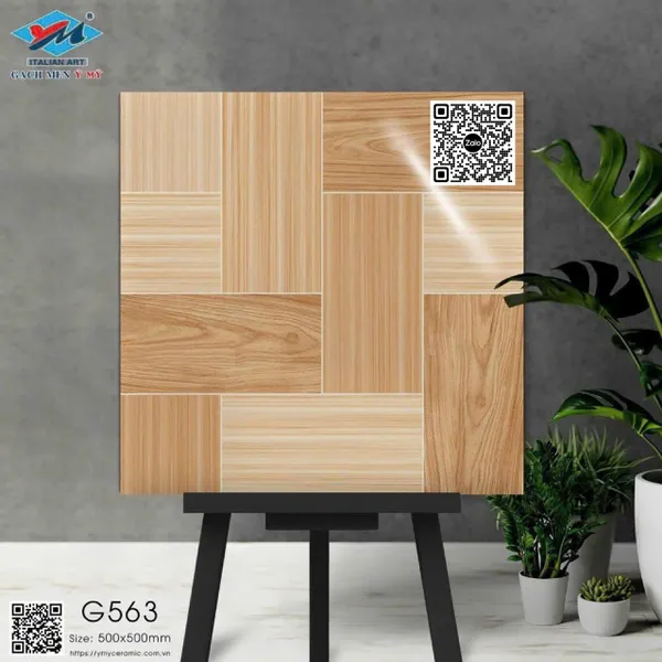 Gạch Men 50x50 Ốp Lát vân gỗ G563