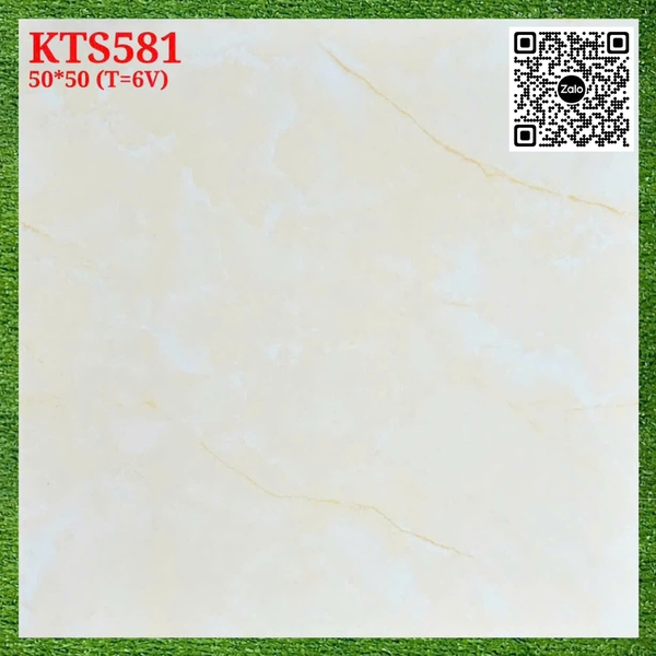 Gạch Men 50x50 Ốp Lát Giá Rẻ vân vàng KTS581