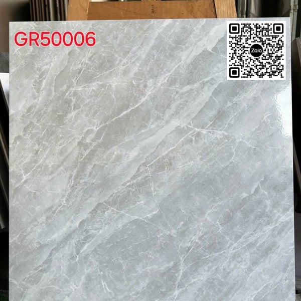Gạch Men 50x50 Ốp Lát Giá Rẻ xám vân đá GR50006