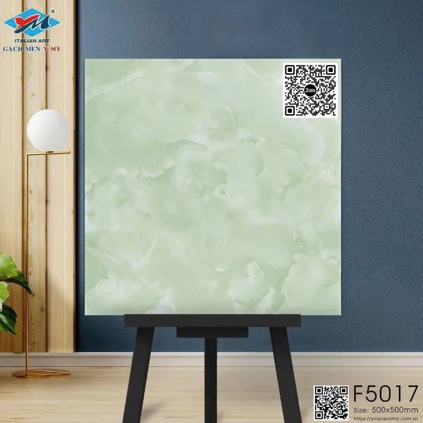 Gạch Men 50x50 Ốp Lát xanh ngọc F5017