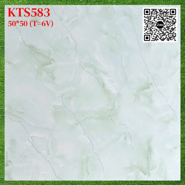 Gạch Men 50x50 Ốp Lát Giá Rẻ xanh ngọc KTS583