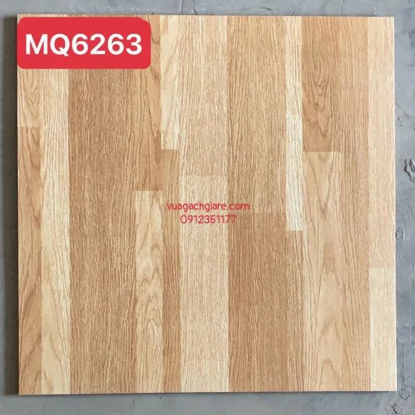 Gạch Men 60x60 Lát Nền Giá Rẻ PAK vân gỗ MQ6263