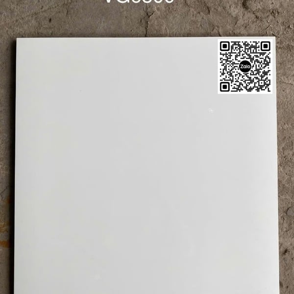 Gạch Men 60x60 Ốp Lát Giá Rẻ trắng trơn VG6800