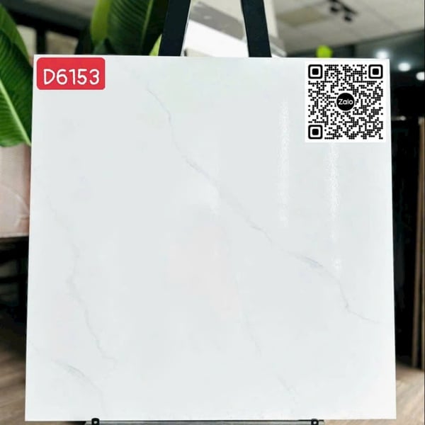Gạch Men 60x60 Ốp Lát Giá Rẻ trắng vân khói D6153