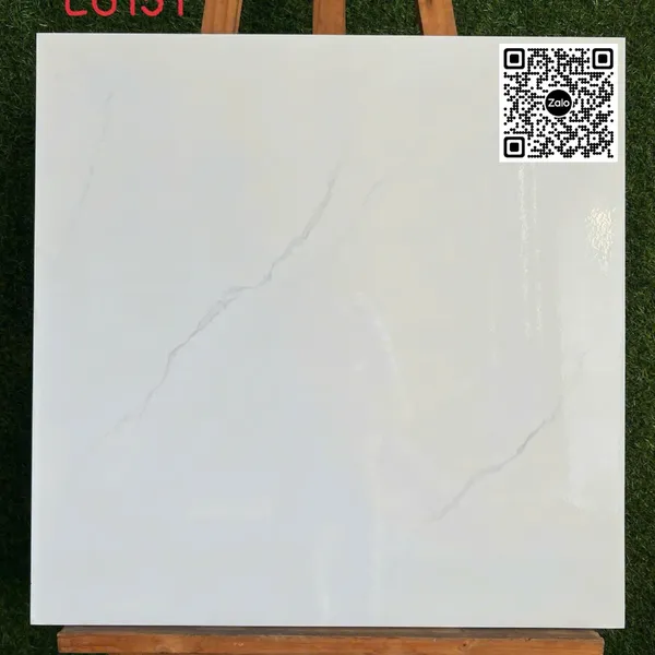 Gạch Men 60x60 Ốp Lát trắng vân khói L6151