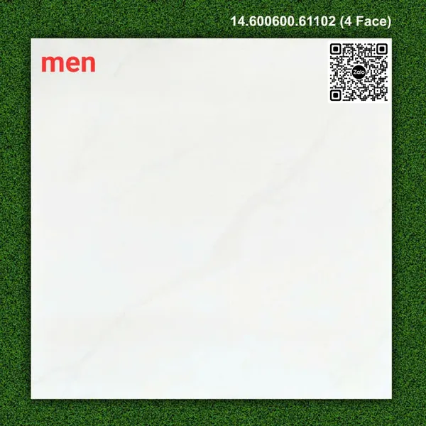Gạch Men 60x60 Ốp Lát Giá Rẻ trắng vân mây 61102