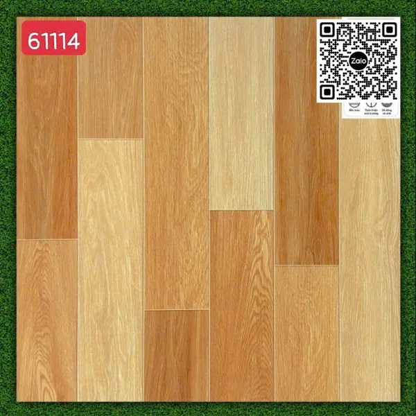 Gạch Men 60x60 Ốp Lát vân gỗ 61114