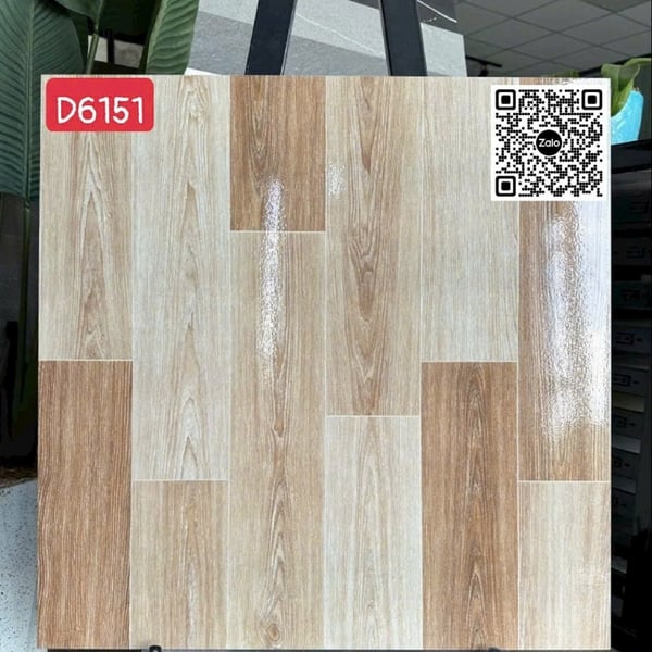 Gạch Men 60x60 Ốp Lát Giá Rẻ vân gỗ D6151