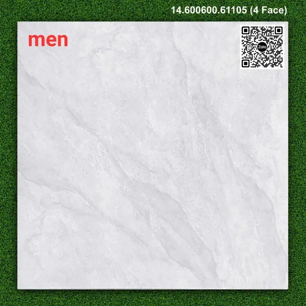 Gạch Men 60x60 Ốp Lát Giá Rẻ xám vân đá 61105