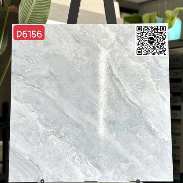 Gạch Men 60x60 Ốp Lát Giá Rẻ xám vân đá D6156