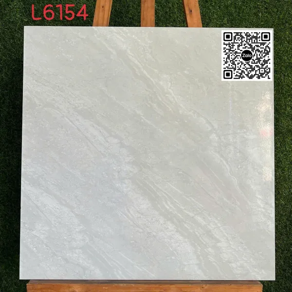 Gạch Men 60x60 Ốp Lát xám vân đá L6154