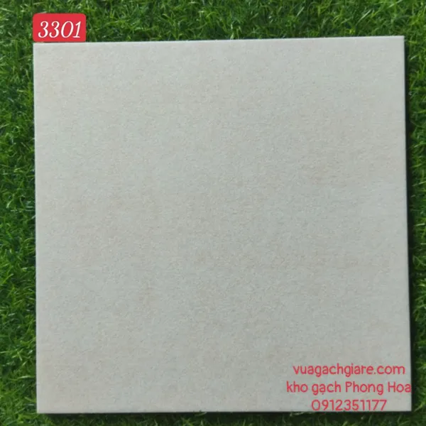 Gạch Men Lát Nền Toilet 30x30 Royal màu kem 3301