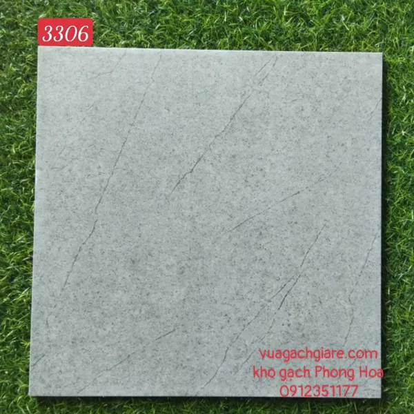 Gạch Men Lát Nền Toilet 30x30 Royal màu xám 3306