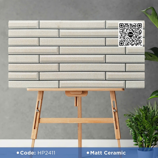 Gạch Men 20x40 Ốp Dán Trang Trí giả thẻ HP2411