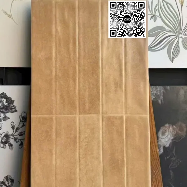 Gạch Men 30x60 Ốp Dán Trang Trí giả thẻ nâu nhạt YNSR103