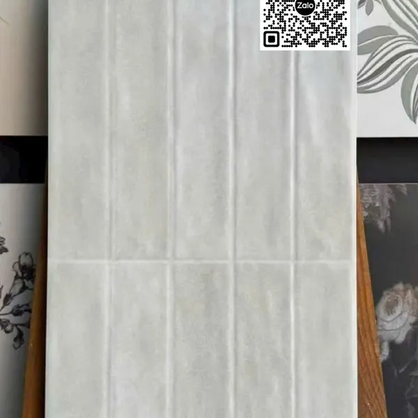 Gạch Men 30x60 Ốp Dán Trang Trí giả thẻ màu xám YNSR101