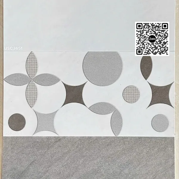 Gạch Men 30x60 Ốp Tường Giá Rẻ xám vân USC3651