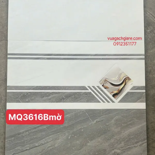 Gạch Men Mờ 30x60 Ốp Tường Giá Rẻ PAK vân đá MQ3616
