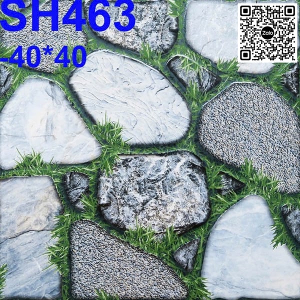 Gạch Men Mờ 40x40 Ốp Lát Giá Rẻ đá cỏ SH463