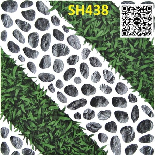 Gạch Men Mờ 40x40 Ốp Lát Giá Rẻ sỏi cỏ SH438