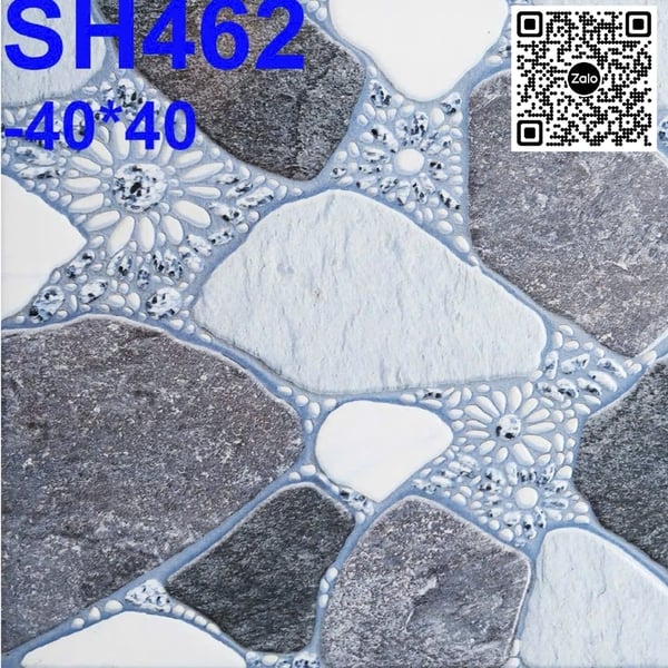 Gạch Men Mờ 40x40 Ốp Lát Giá Rẻ sỏi đá SH462