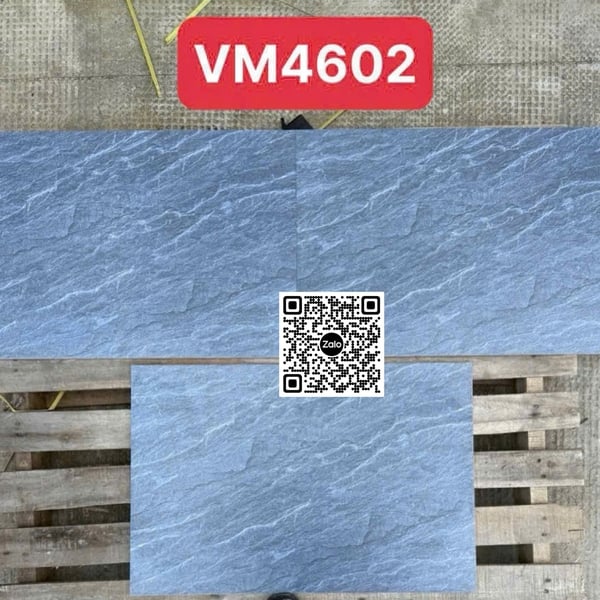 Gạch Men Mờ 40x60 Ốp Lát Giá Rẻ xám vân đá VM4602