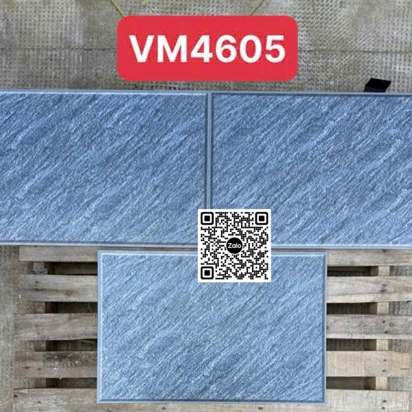 Gạch Men Mờ 40x60 Ốp Lát Giá Rẻ xám vân đá VM4605