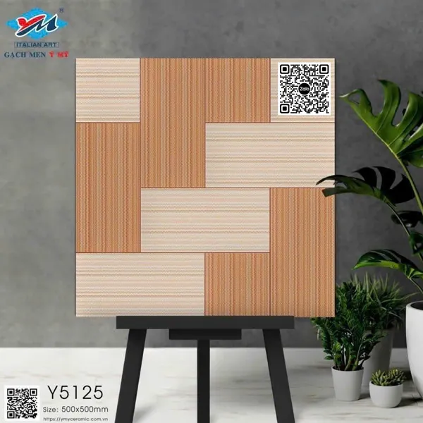 Gạch Men Mờ 50x50 Ốp Lát vân gỗ Y5125