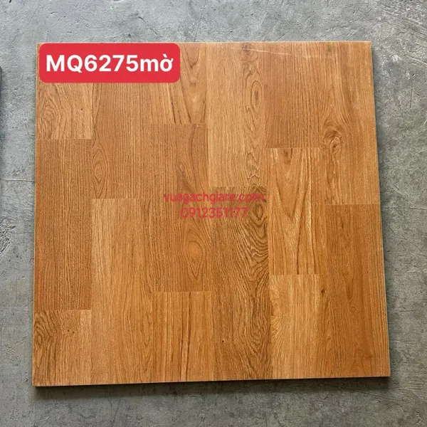 Gạch Men Mờ 60x60 Lát Nền Giá Rẻ PAK vân gỗ MQ6275