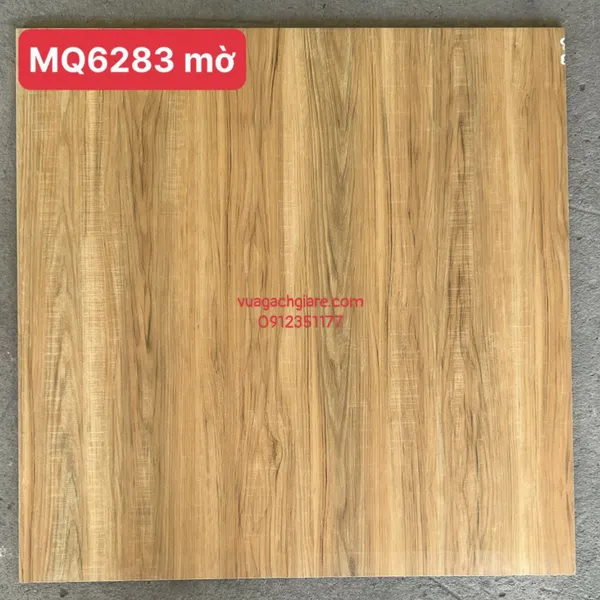 Gạch Men Mờ 60x60 Lát Nền Giá Rẻ PAK vân gỗ MQ6283