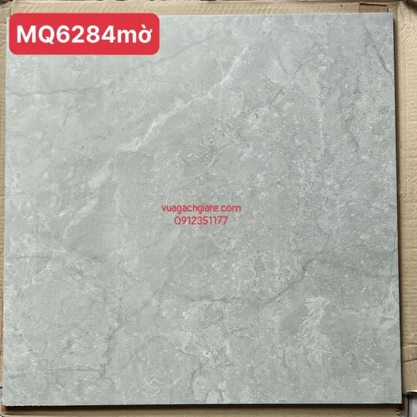 Gạch Men Mờ 60x60 Lát Nền Giá Rẻ PAK xám vân đá MQ6284