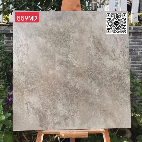 Gạch Men Mờ 60x60 Ốp Lát màu nâu 669MD